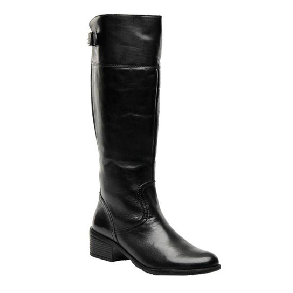 womens leather long boots