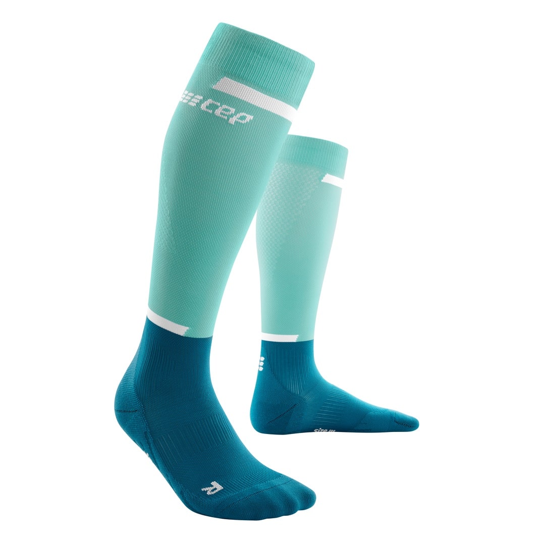 CEP COMPRESSION - MADE IN GERMANY - Knee high socks - blue