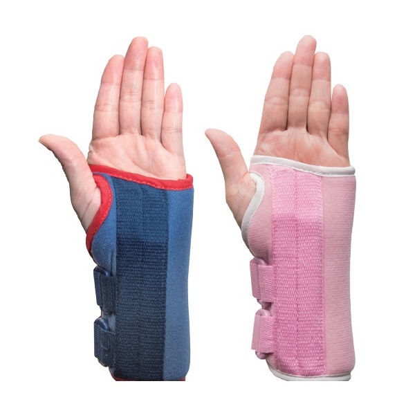 FEATOL Wrist Brace for Sprained Wrist Kids, Wrist Support Brace Sleeping  with Metal Splints Left Hand, X/Small for Kid, Women and Men, Adjustable  Arm