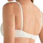 Lara - Molded Cup Bra - Ivory Masectomy Bra by Amoena Wire Free