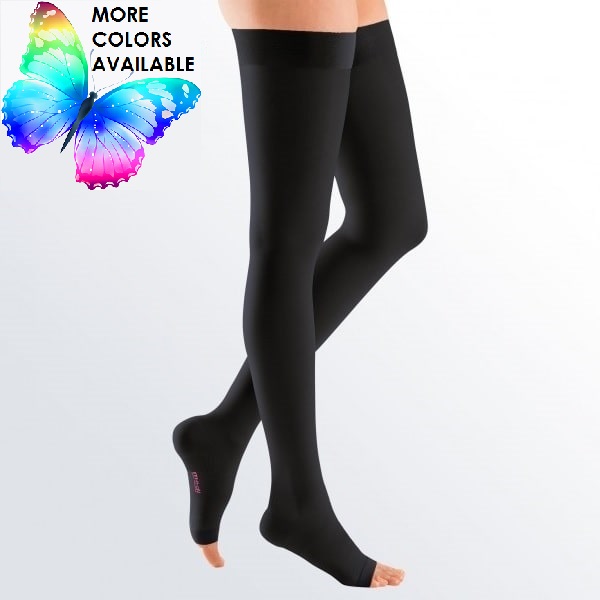 Plus Size Stockings Thigh High Compression Socks 20-30 mmHg for Women & Men