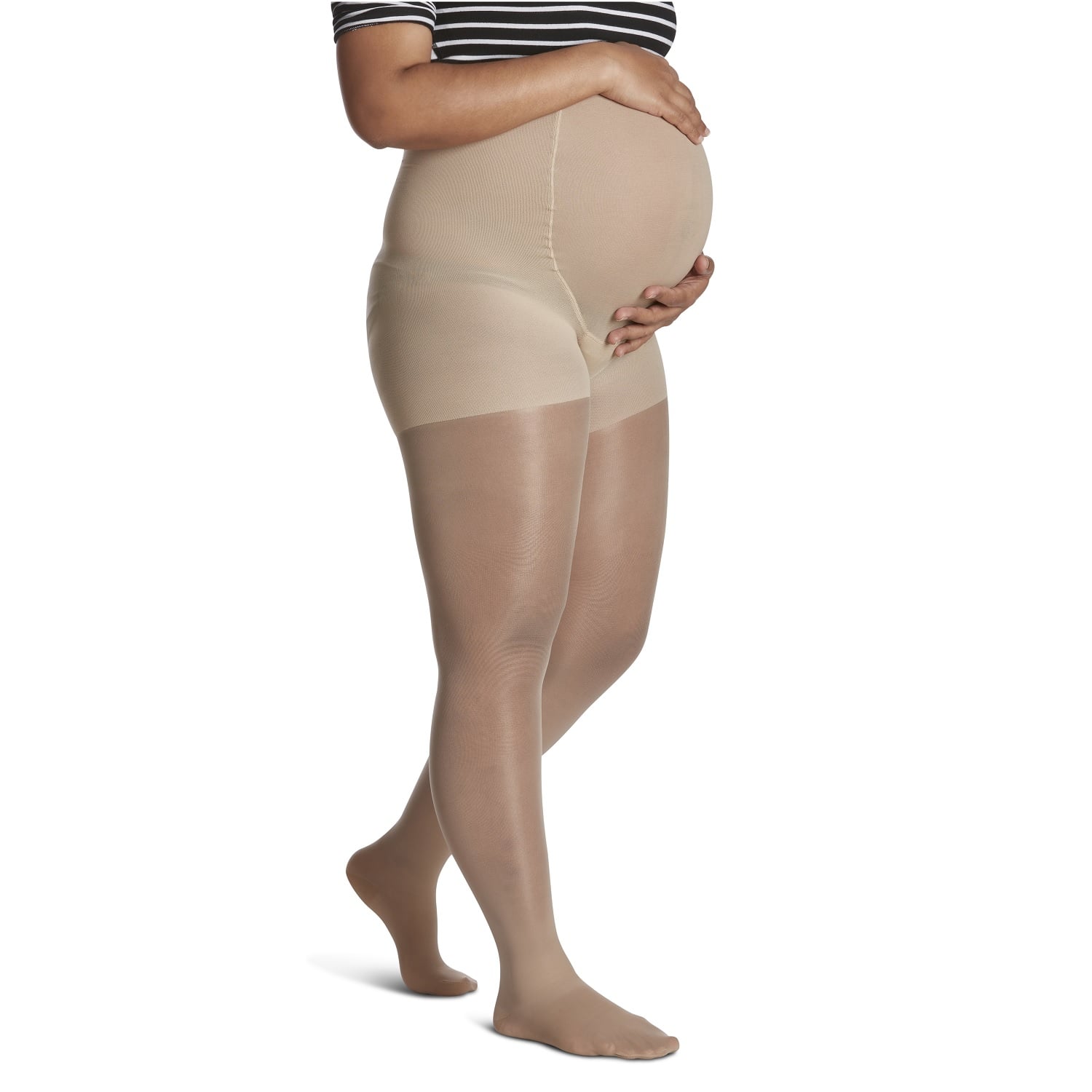 Absolute Support Sheer Compression Maternity Pantyhose - Medium Compression  15-20mmHg - A811