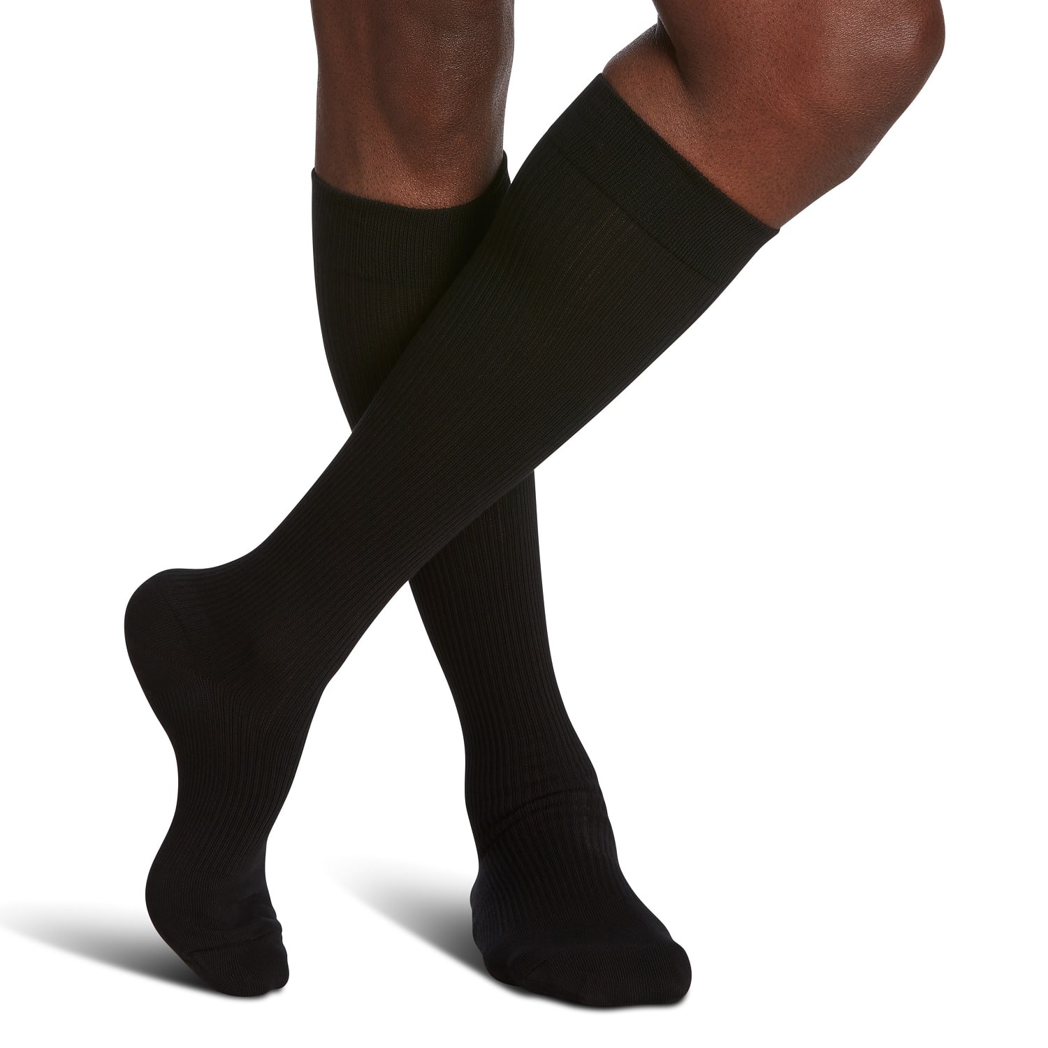  Graduated Compression Socks Circulation 20-30 mmHg Medical  Grade Athletic Socks for Edema, Diabetic, Varicose Veins Black S/M :  Clothing, Shoes & Jewelry
