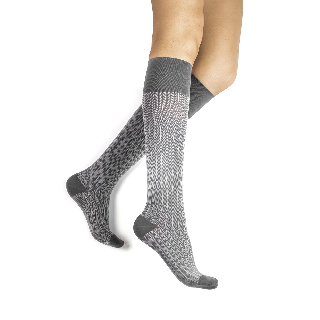 Women's high herringbone compression socks CEP Compression