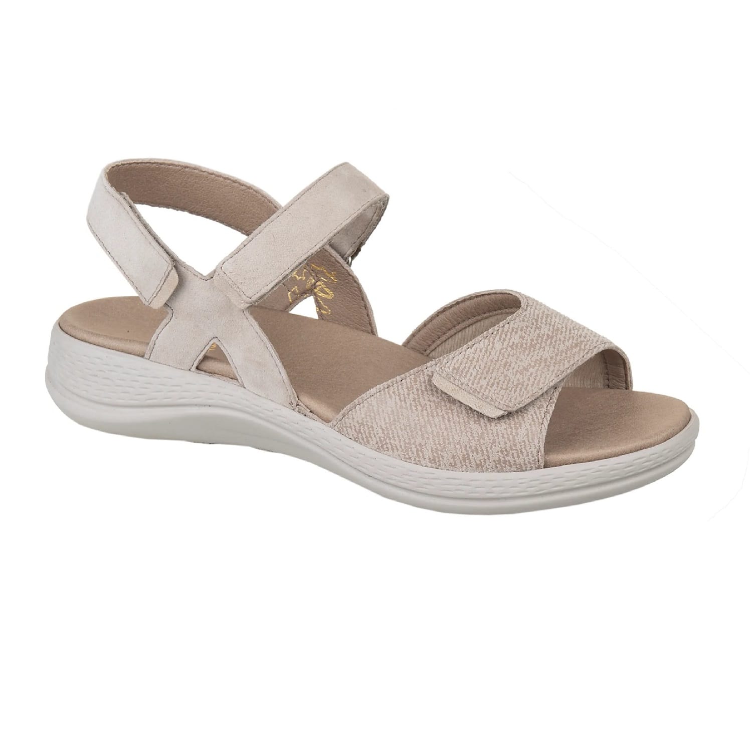 Fidelio Women's Hedi Sandals 234041 with contoured removable footbed